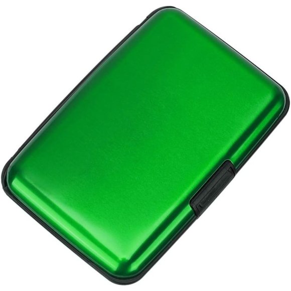 Men Women Wallet Credit Cards Holder Business Card Case Metal ID Case - Picture 1 of 7